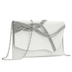 Envelope Clutch Handbag Medium Leather Foldover Clutch Purse Elegant ^_^